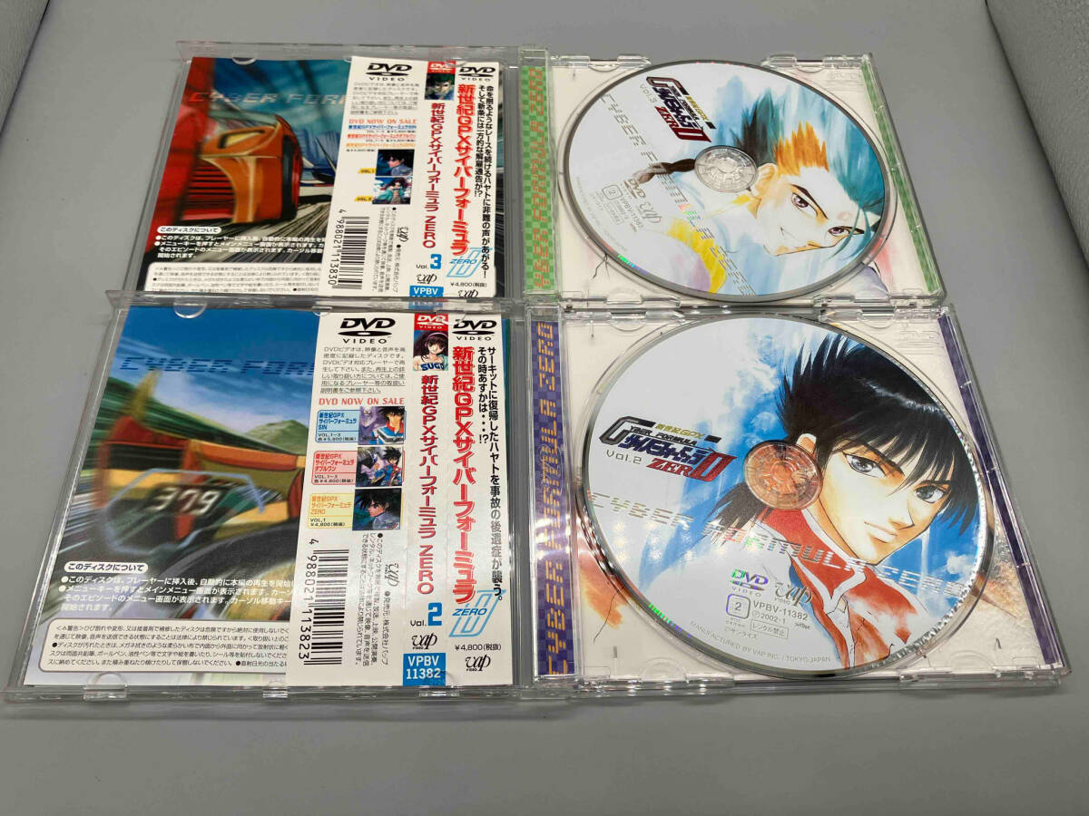 【1本1円スタート】DVD 【※※※】[全4巻セット]新世紀GPXサイバーフォーミュラ ZERO VOL.1~4の画像4