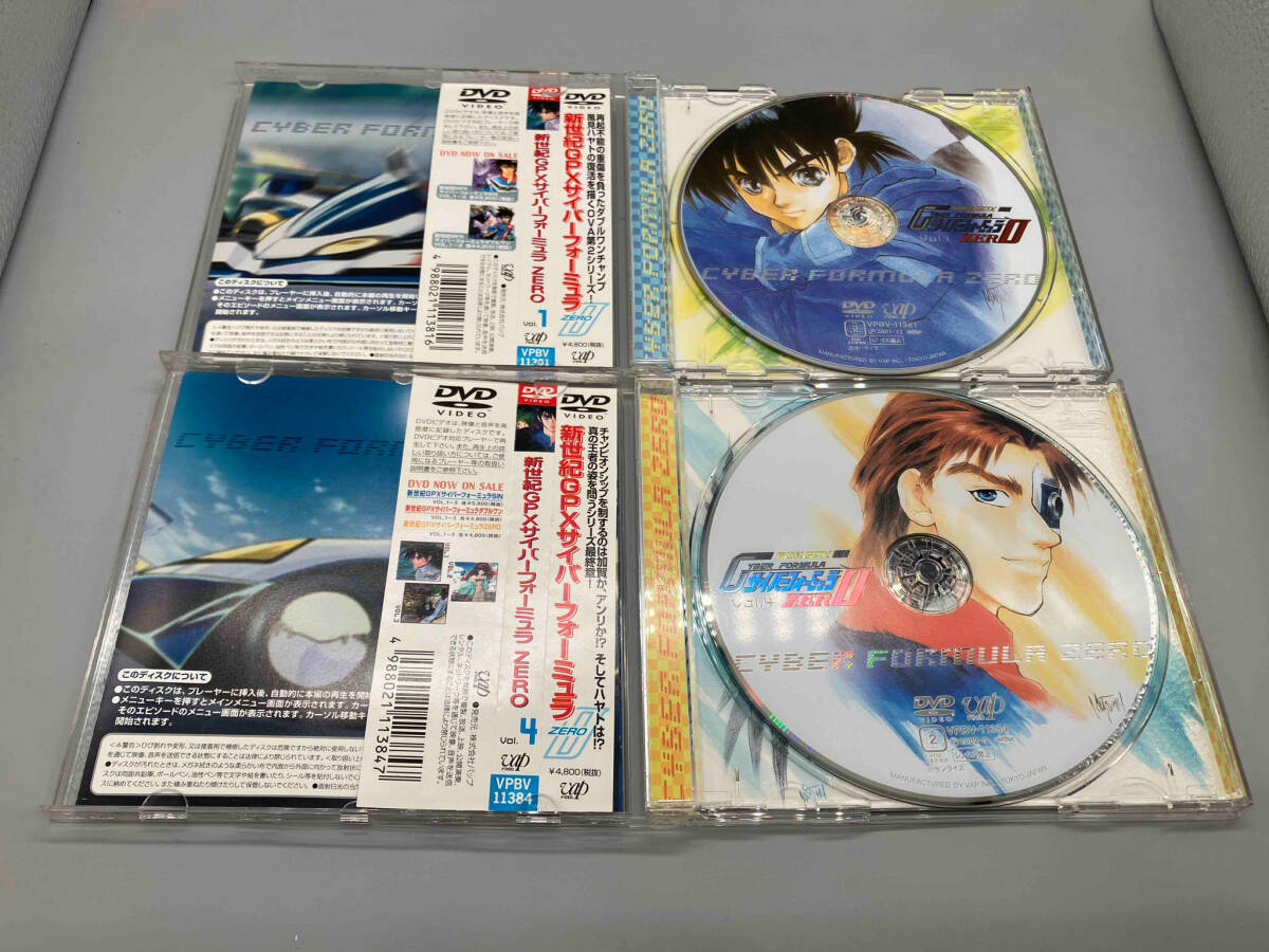 【1本1円スタート】DVD 【※※※】[全4巻セット]新世紀GPXサイバーフォーミュラ ZERO VOL.1~4の画像3