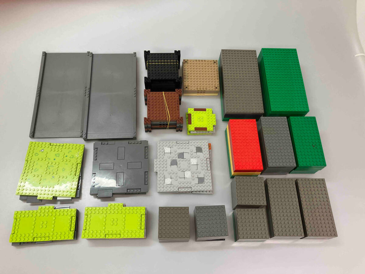 LEGO レゴ 基礎板 ベースプレート 大量まとめ売り※裏も使える 厚い 道路 繋がる プリントパーツの画像1