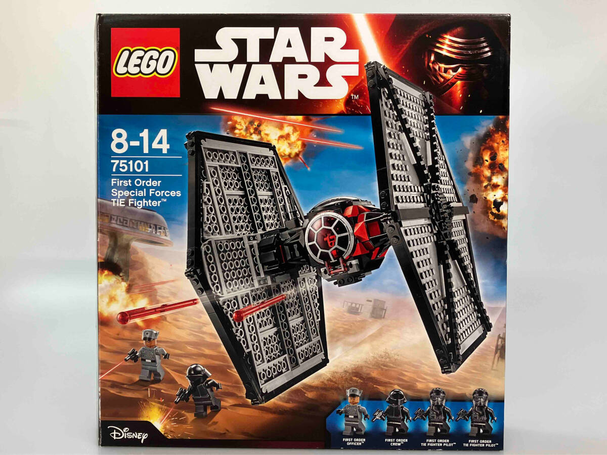 正規品LEGO 75101 ファースト・オーダー・スペシャル・フォース TIEファイター レゴスター・ウォーズ 中古の画像1