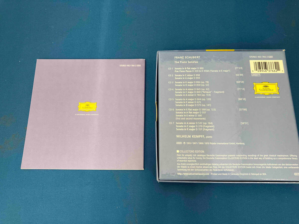 ヴィルヘルム・ケンプ CD 【輸入盤】Piano Sonatasの画像2