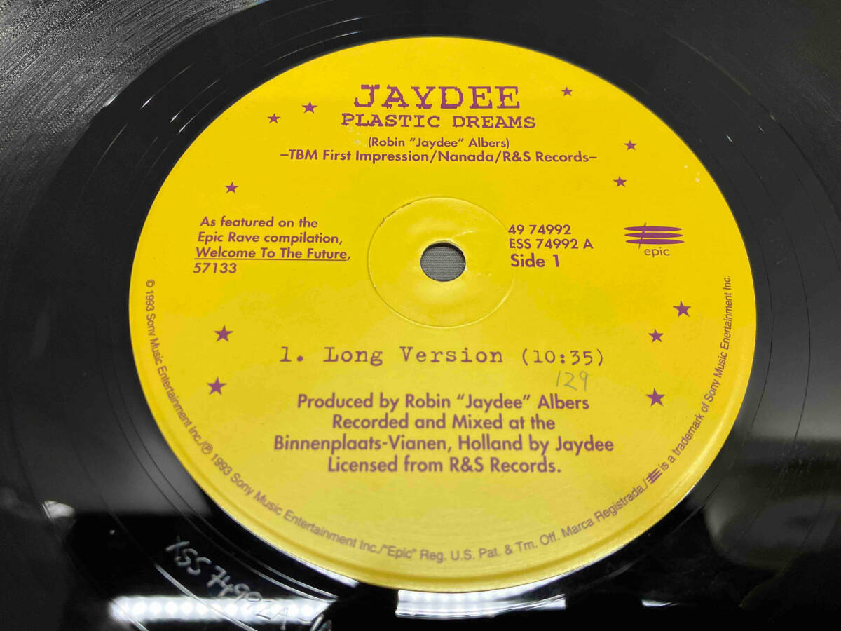 [LP запись ]JAYDEE / PLASTIC DREAMS (4974992) J ti-