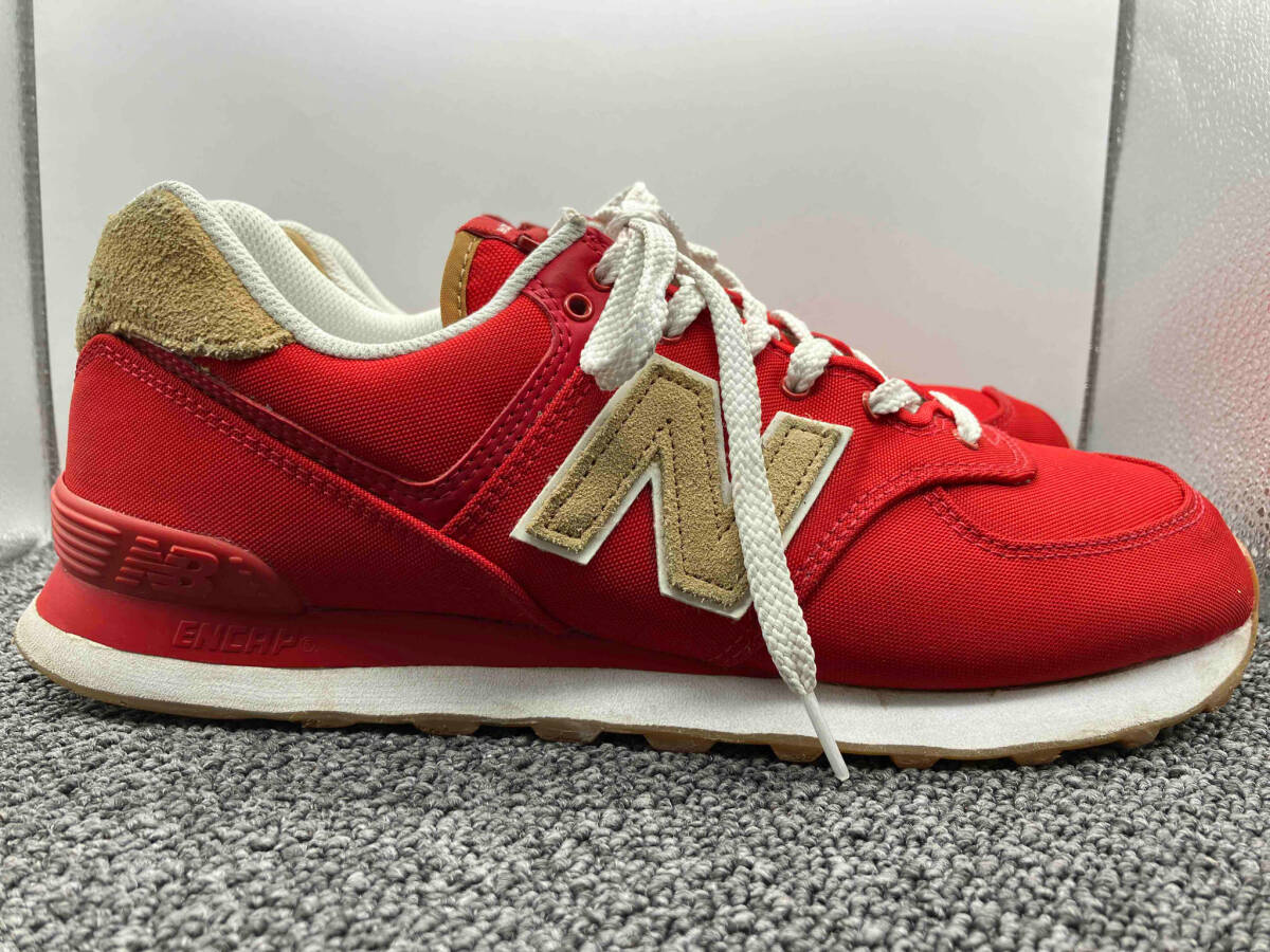 New Balance ニューバランス スニーカー ML574BN2 サイズ28.5cm レッド 赤_画像4