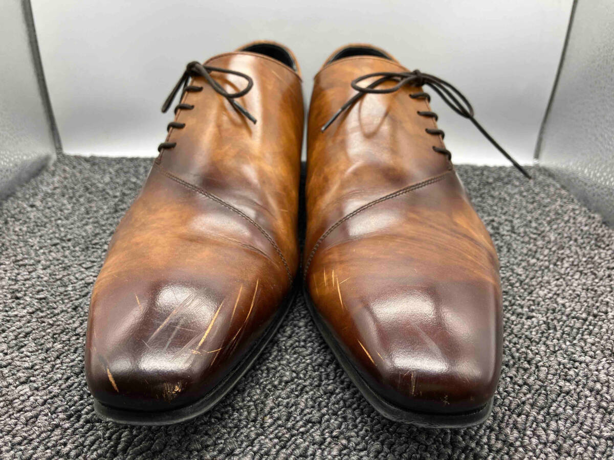 REGAL リーガル ドレスシューズ レザーシューズ 革靴 サイズ25.5cm ブラウン 茶の画像2