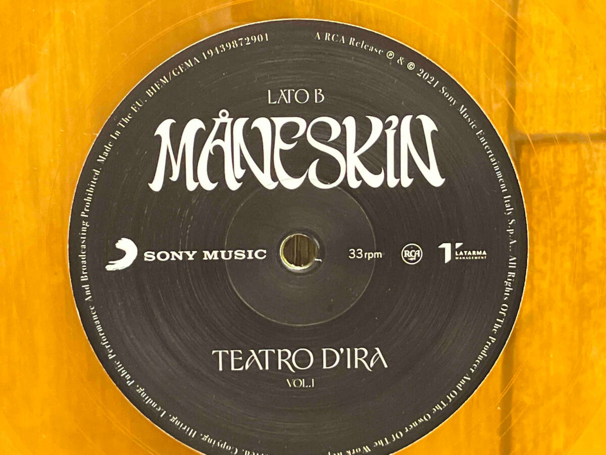 【LP盤】 MANESKIN/マネスキン TEATRO D’ IRA VOL.1 19439872901 【カラー盤】の画像8