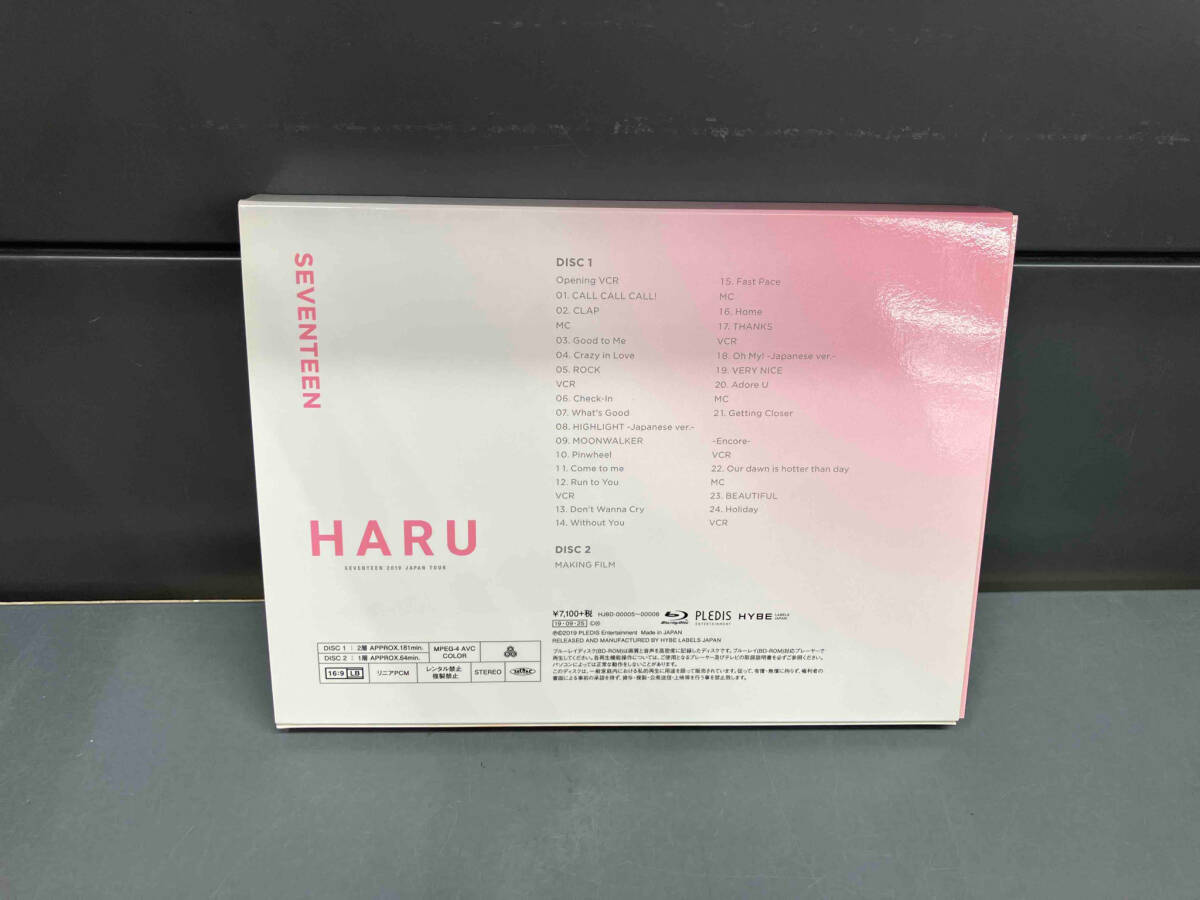 SEVENTEEN 2019 JAPAN TOUR ‘HARU'(Blu-ray Disc)_画像2