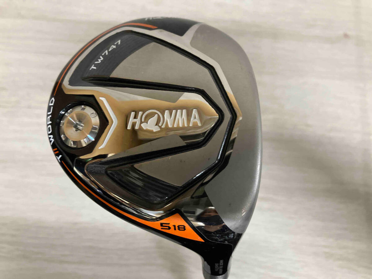 HONMA GOLF TW747 フェアウェイ ホンマゴルフ ロフト角 18° 男性右利き用 ゴルフ クラブ_画像1