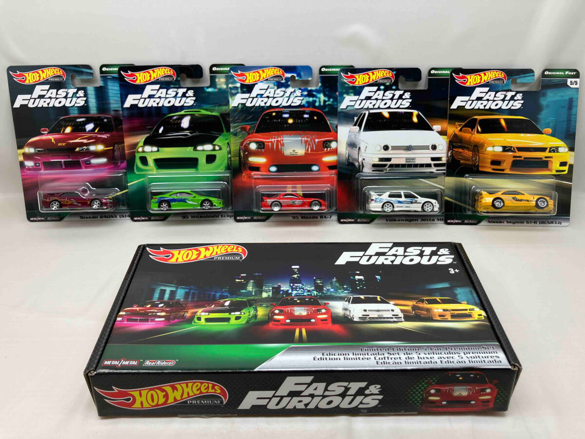 Hot Wheels ホットウィール ワイルドスピード FAST&FURIOUS ミニカー 5台セット_画像1