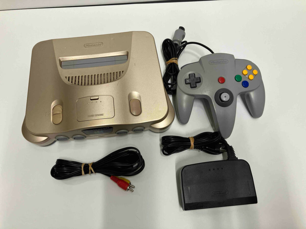 【動作確認済】 Nintendo 64 ゴールド NUS-001 ニンテンドーの画像1