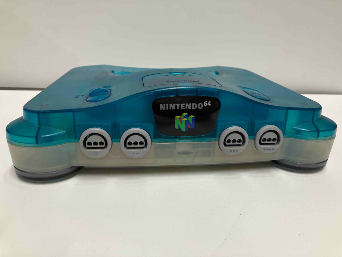 【動作確認済】 Nintendo64 クリアブルー NUS-001 ニンテンドーの画像2
