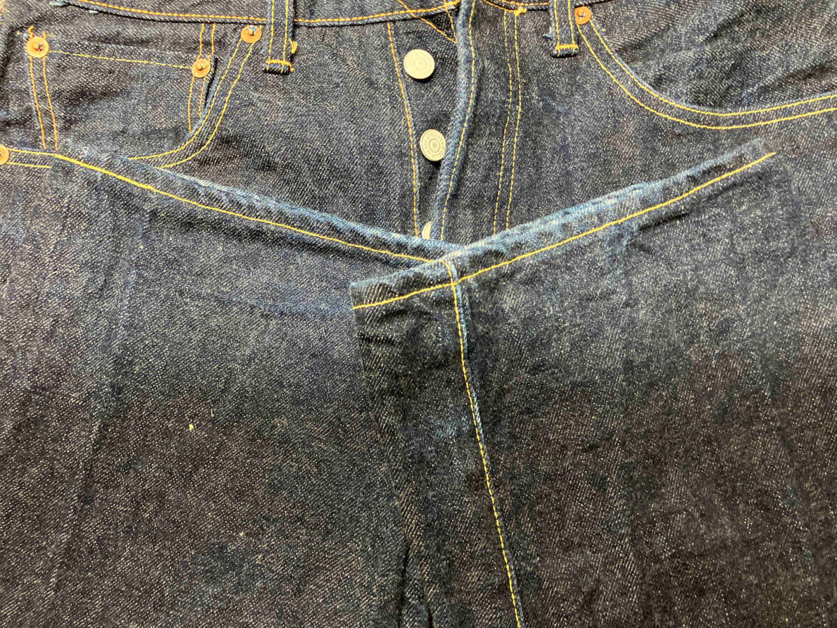 LEVI’S リーバイス BIG E ビッグE 赤耳 2002年 1月 55年復刻 ジーンズ 55501 日本製 サイズW30_画像8