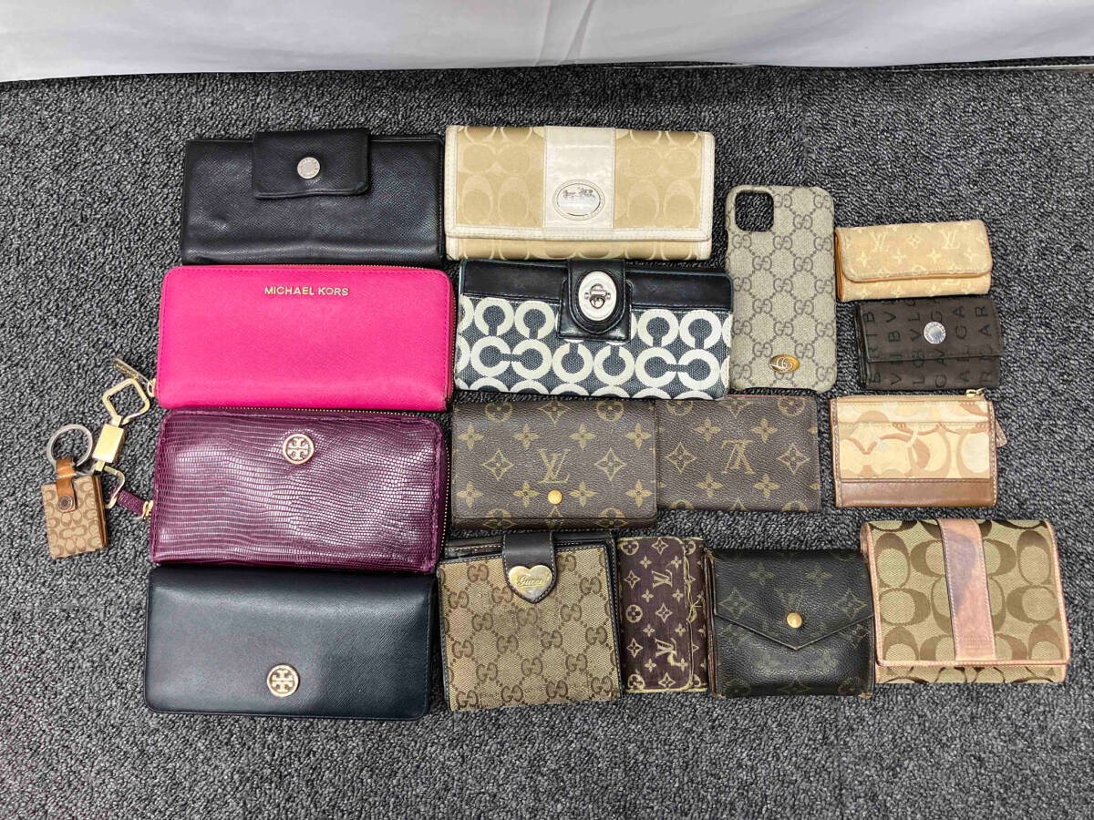 ジャンク LOUIS VUITTON,COACH,GUCCI,SALVATORE FERRAGAMO その他 バッグ,靴,財布 その他 32点 まとめ売りの画像3