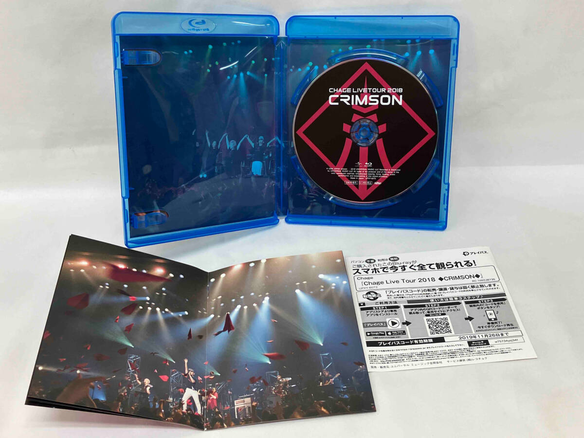 Chage Live Tour 2018 ~CRIMSON~(Blu-ray Disc)_画像6