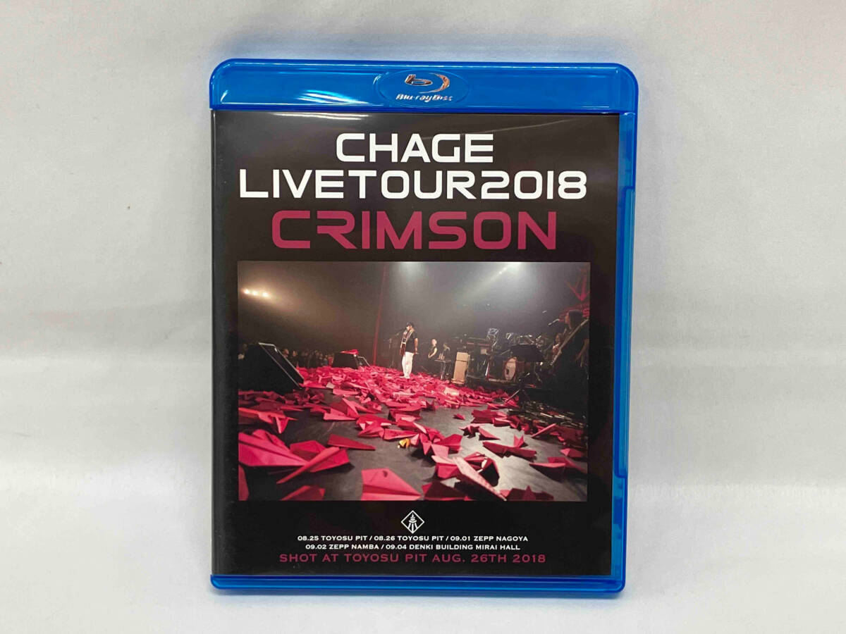 Chage Live Tour 2018 ~CRIMSON~(Blu-ray Disc)_画像1