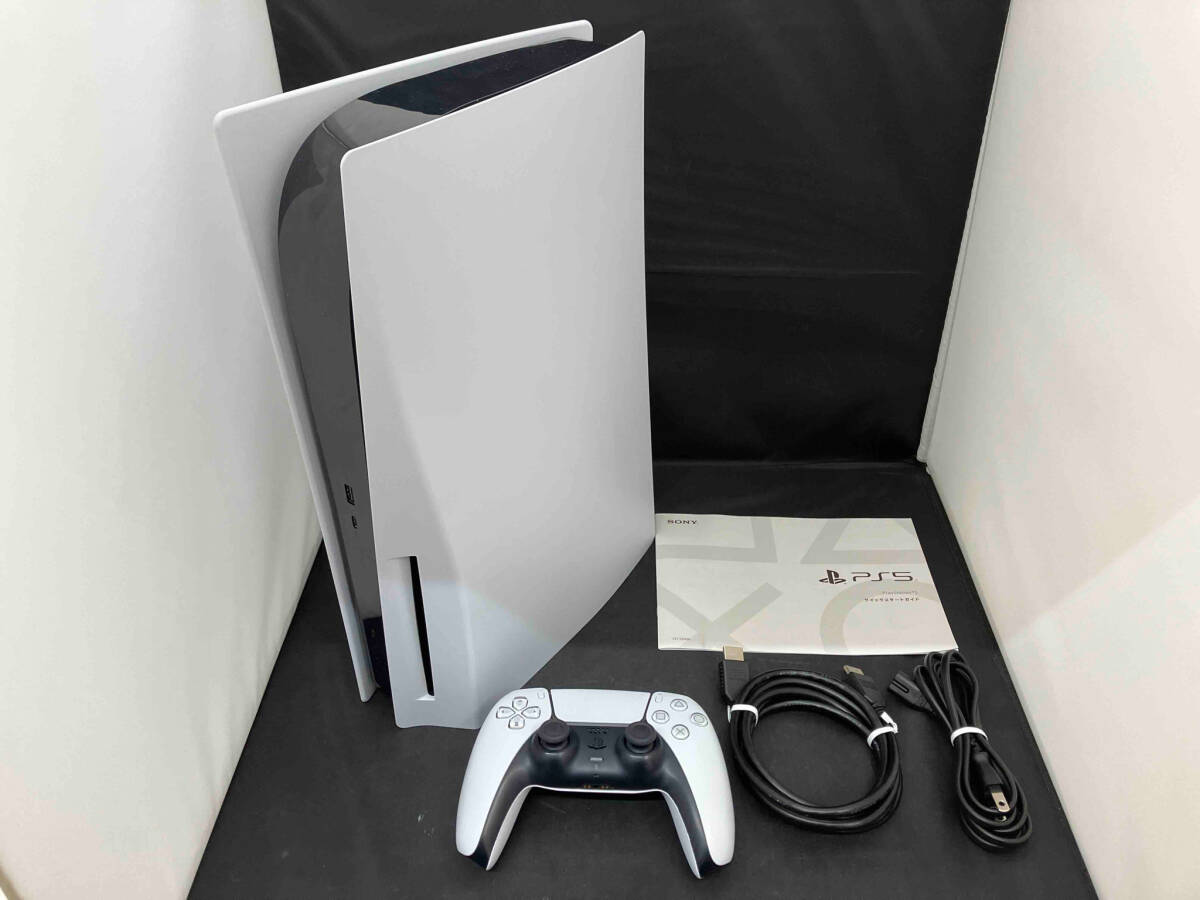 ジャンク 箱・説明書なし 付属品欠品 初期化済 異臭あり PS5 PlayStation 5 プレイステーション5(CFI-1200A01)の画像1