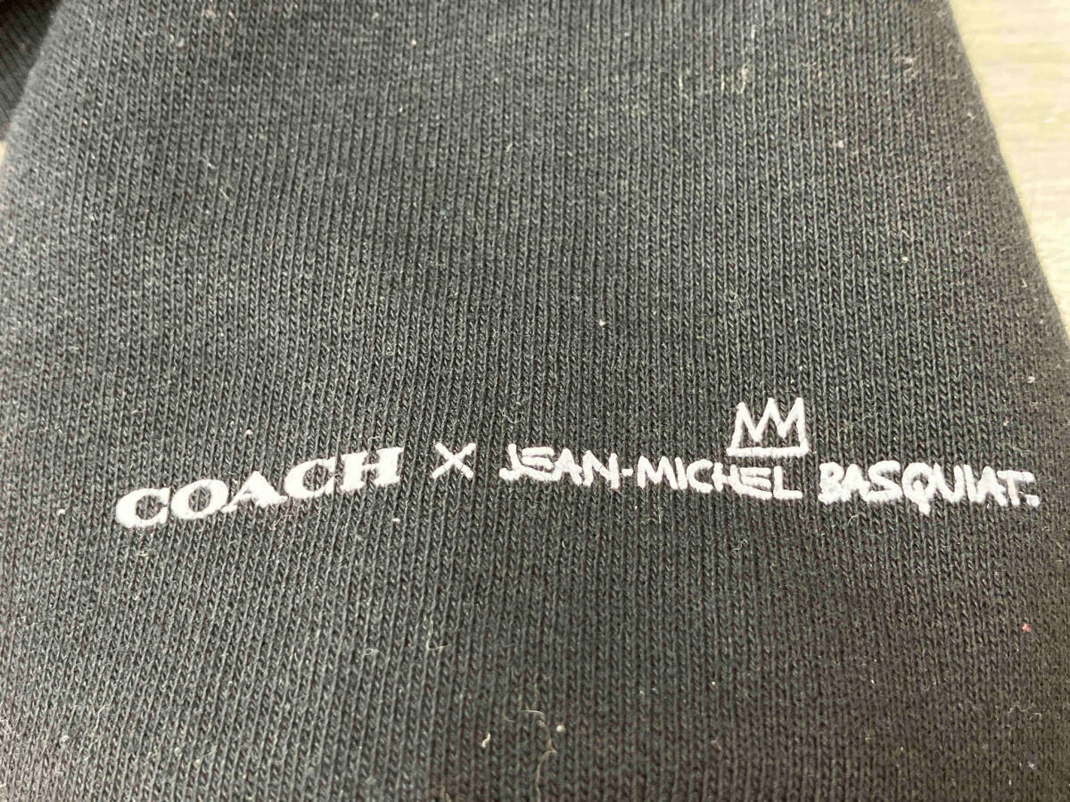 コーチ COACH × JEAN-MICHEL BASQUIAT パーカー ブラック XSサイズ バスキアコラボ_画像7