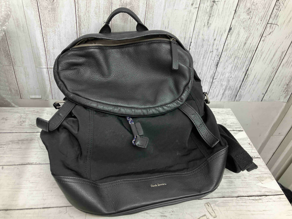 PAUL SMITH PSR824／BLK／CITY SPORTS BACK PACK リュック_画像1