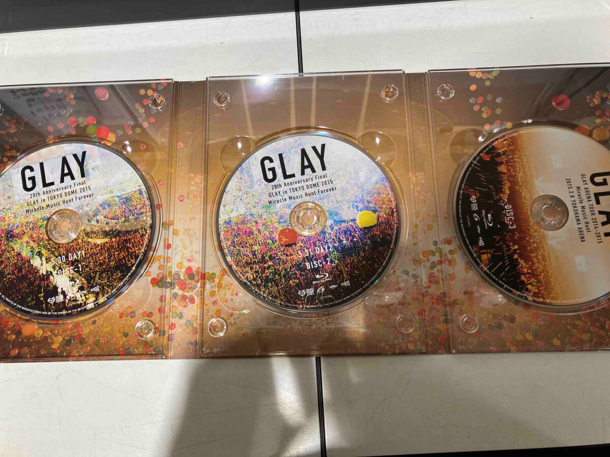20th Anniversary Final GLAY in TOKYO DOME 2015 Miracle Music Hunt Forever-PREMIUM BOX-(Blu-ray Disc)(20,000セット限定生産)_画像4