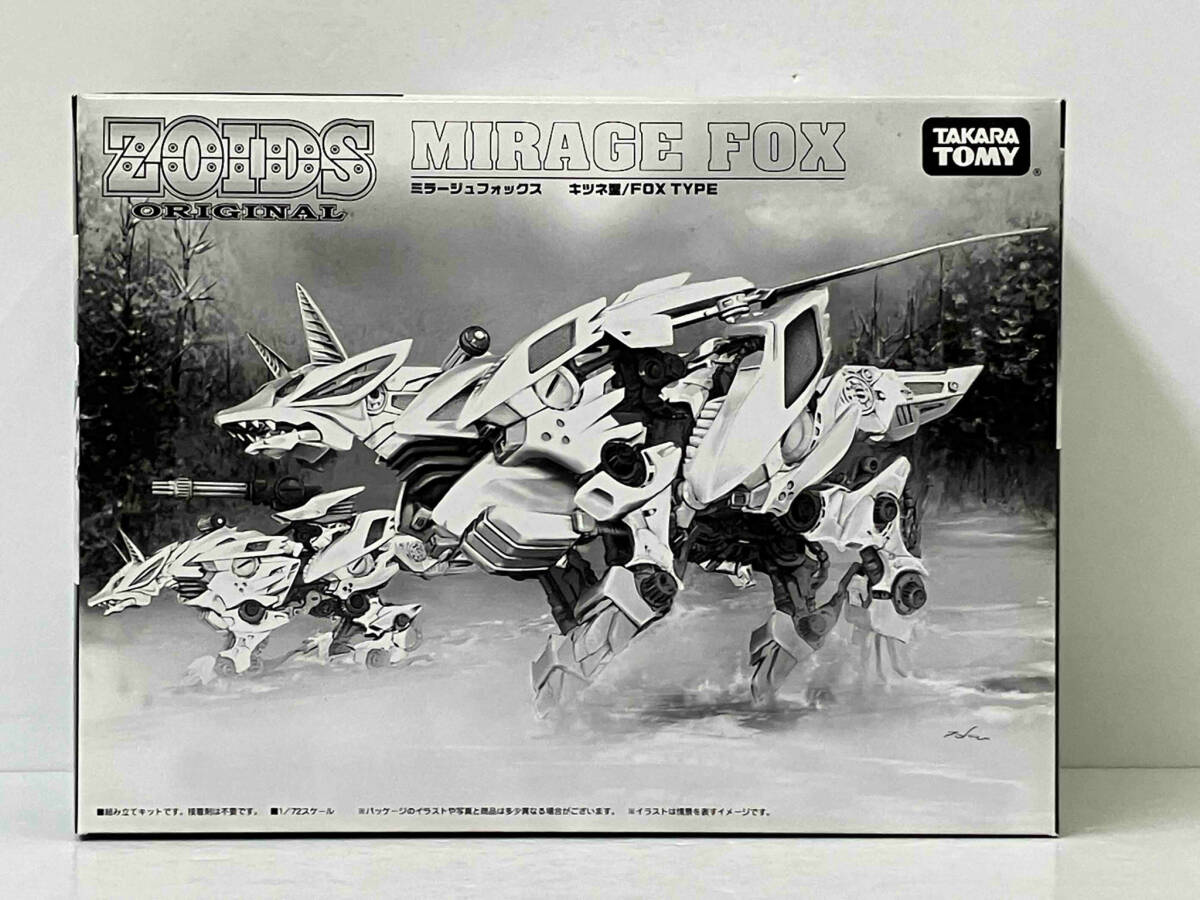 【未組み立て・未開封品】 ZOIDS ORIGINAL MIRAGE FOX ゾイド ミラージュフォックス キツネ型/FOX TYPE タカラトミーの画像1