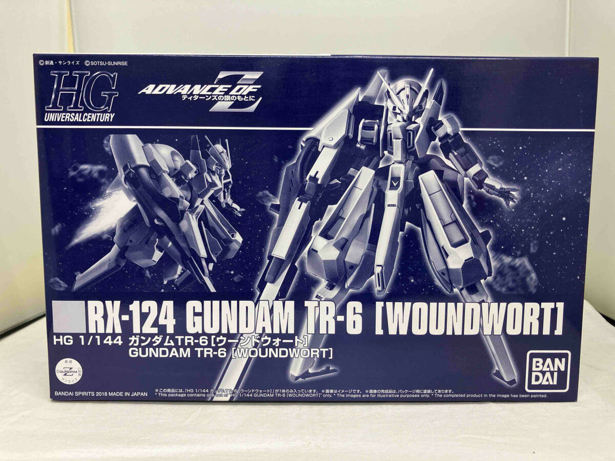 プラモデル バンダイ 1/144 RX-124 ガンダムTR-6[ウーンドウォート] HGUC 「ADVANCE OF Z ティターンズの旗のもとに」 プレバン限定_画像1