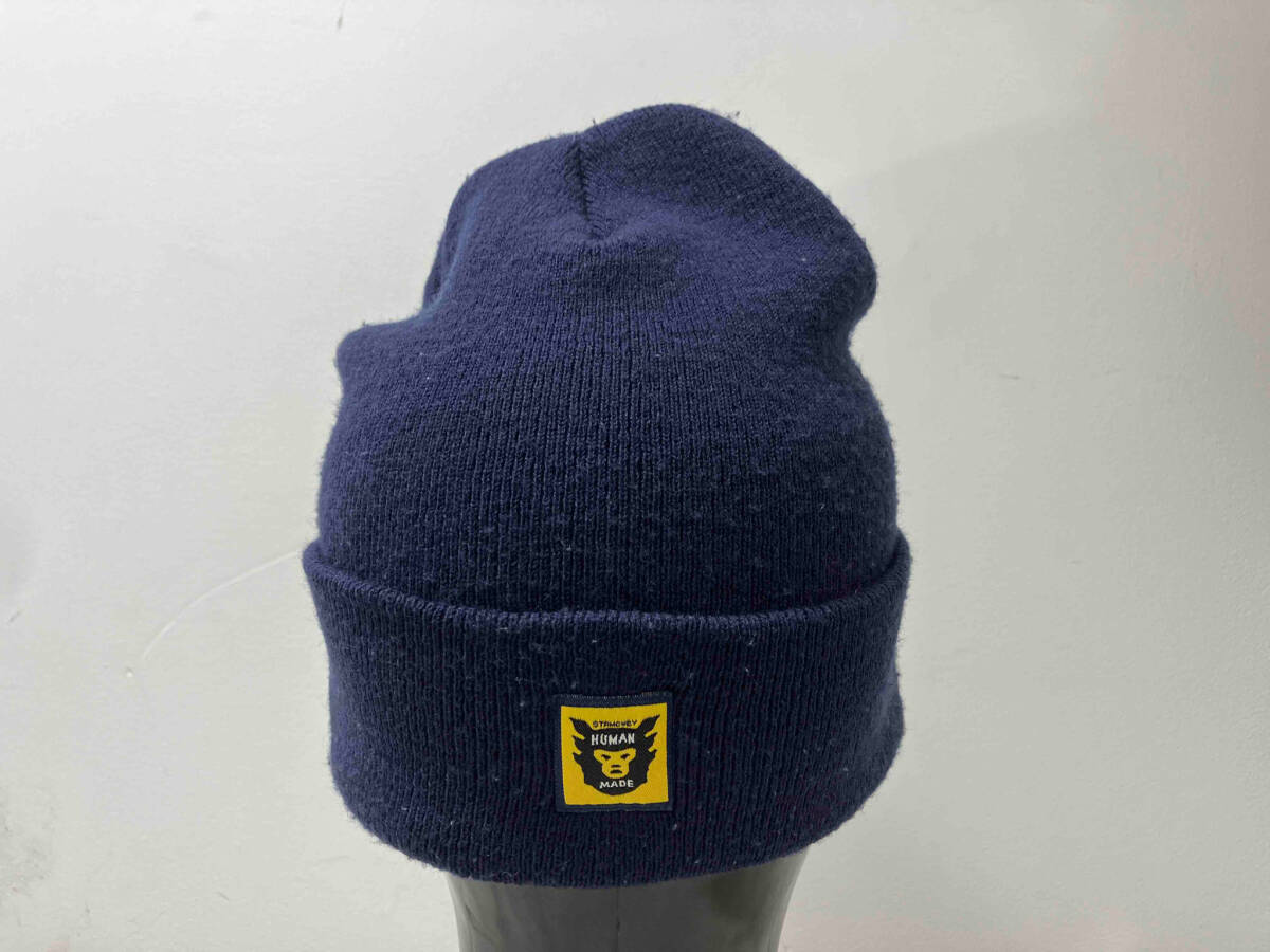 HUMAN MADE×CPFM PLANT LOGO BEANIE プラント ロゴ ビーニー ネイビー ヒューマンメイド シーピーエフエムの画像3