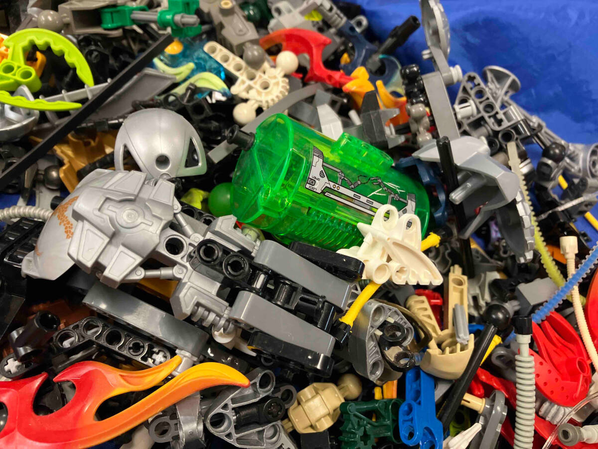 LEGO レゴ バイオニクル 系 バラバラ パーツ 大量 5kg以上 まとめ売り ※ ヒーローファクトリー BIONICLE ロボット マスク パーツ取り にもの画像9