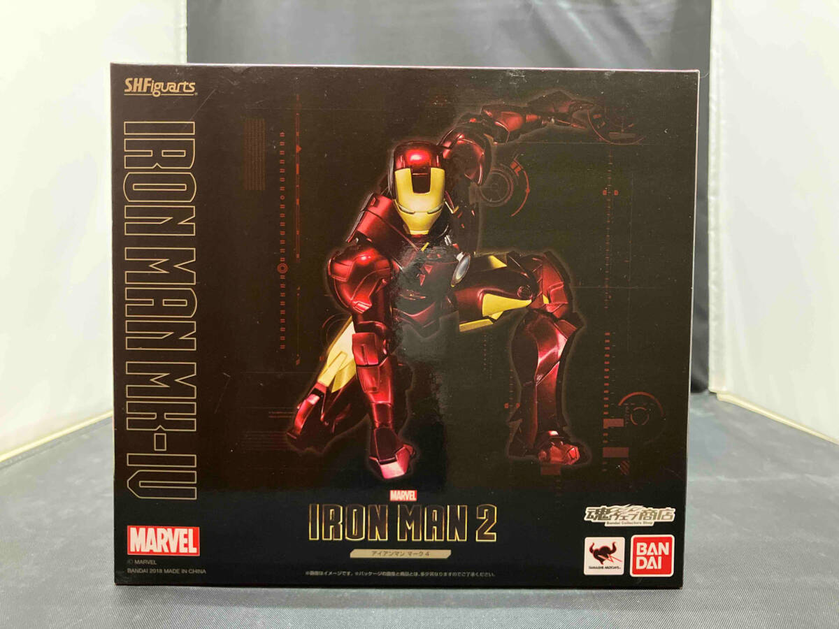 開封済み 箱傷みあり S.H.Figuarts アイアンマン マーク4 魂ウェブ商店 アイアンマン2 IRON MAN フィギュアーツ_画像1