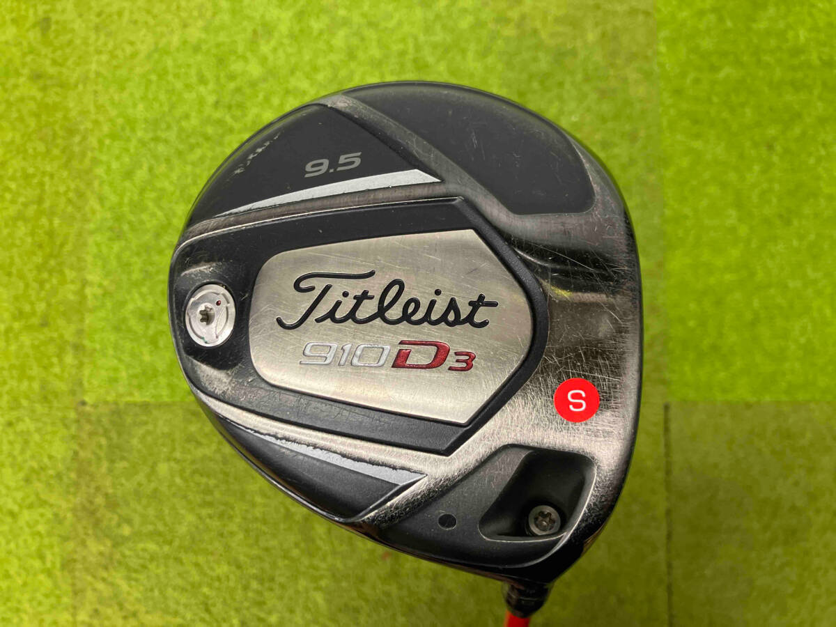 TITLEIST/ 910D3/ TOUR-AD DJ6/ FLEX S/ロフト角10.5/ ドライバー/タイトリスト/ ゴルフ　クラブ_画像1