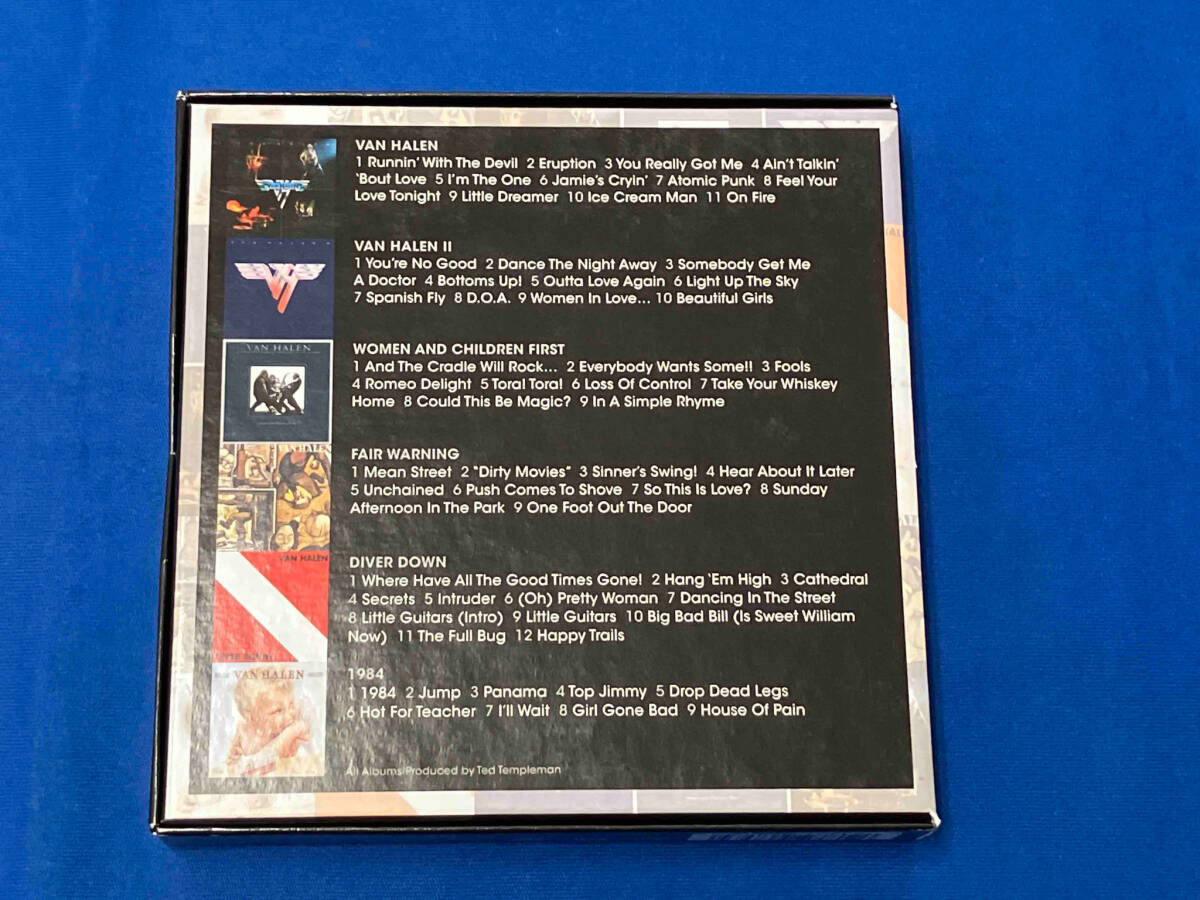 ヴァン・ヘイレン CD 【輸入盤】スタジオ・アルバムズ 1978-1984(6CD/限定盤)_画像2