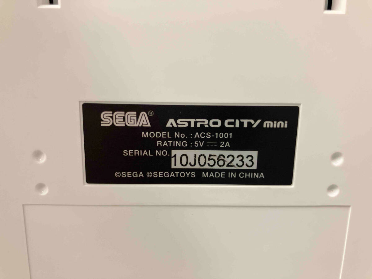 SEGA ASTRO CITY mini アストロシティ ミニ 本体(ゆ22-06-06)の画像6