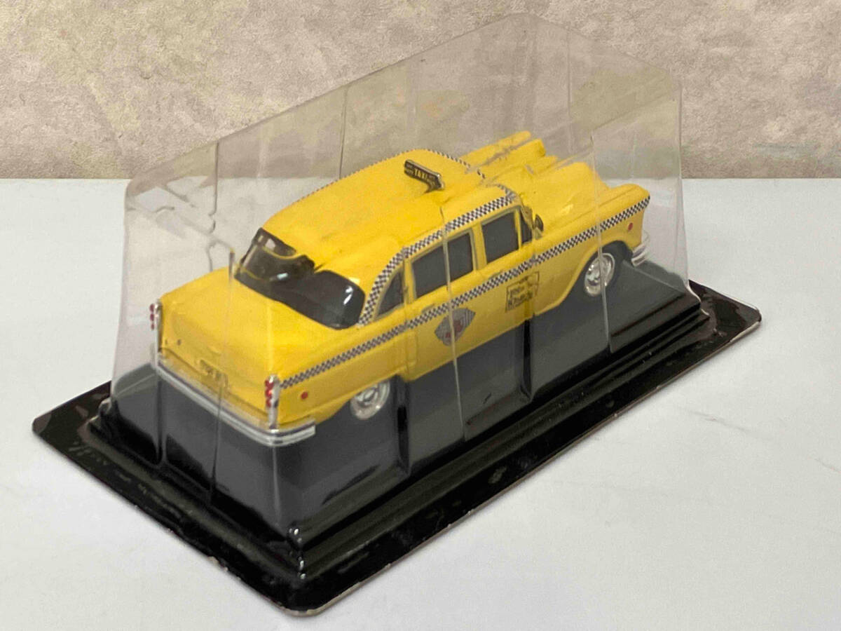 未使用品 ミニカー デアゴスティーニ 世界のタクシーコレクション チェッカーニューヨーク 1980 CHECKER New York 1/43 イクソ ixo_画像2