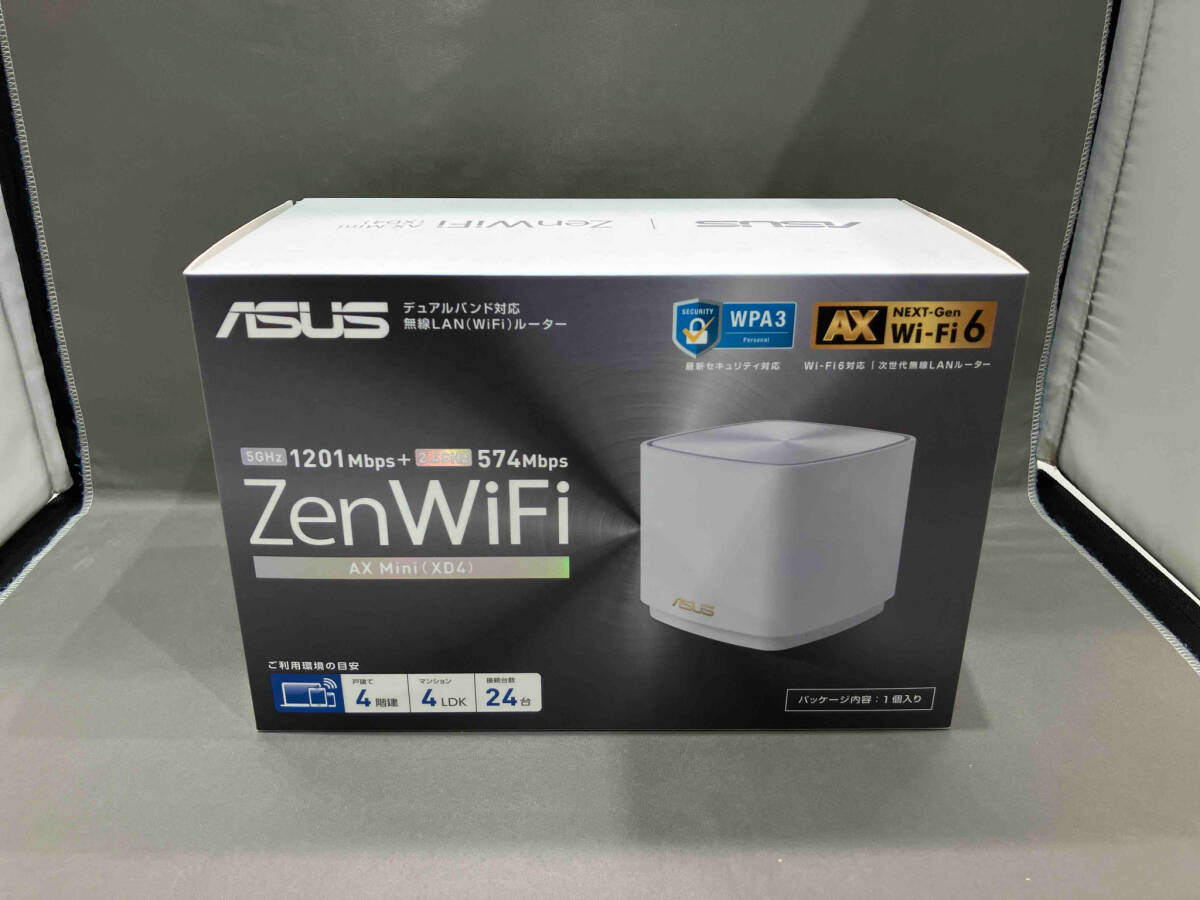 ASUS ZenWiFi AX Mini XD4 [1-PACK] 無線LAN/ルーター (※22-10-06)の画像9