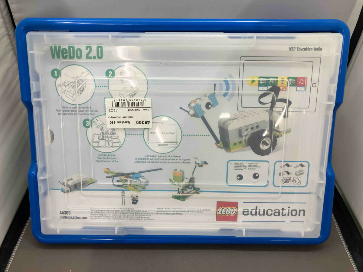 ジャンク レゴ LEGO エデュケーション 45300 WeDo 2.0 基本セット(22-04-07)_画像1