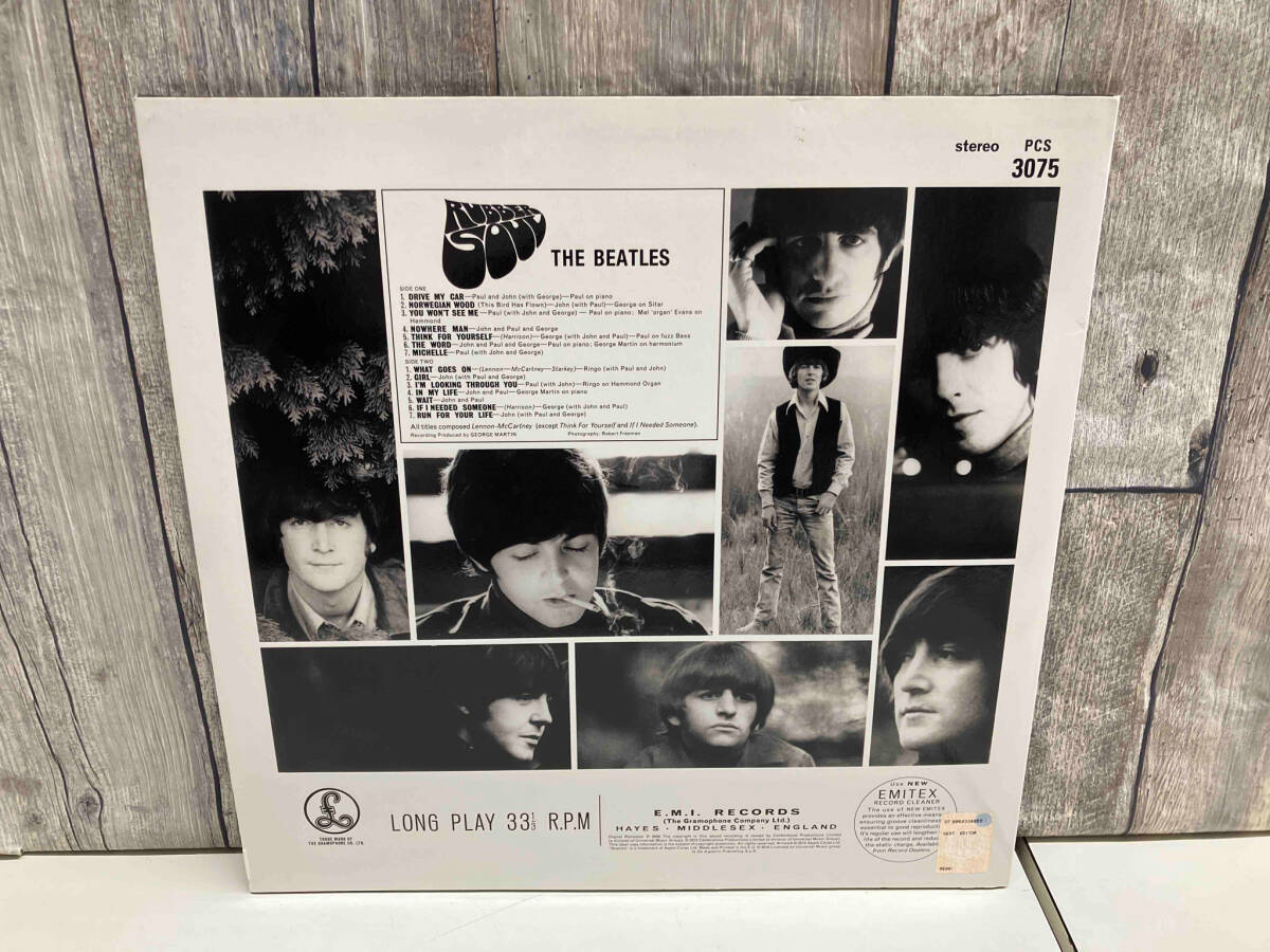 [LP record ] THE BEATLES/ The * Beatles RUBBER SOUL der Goss tea ni