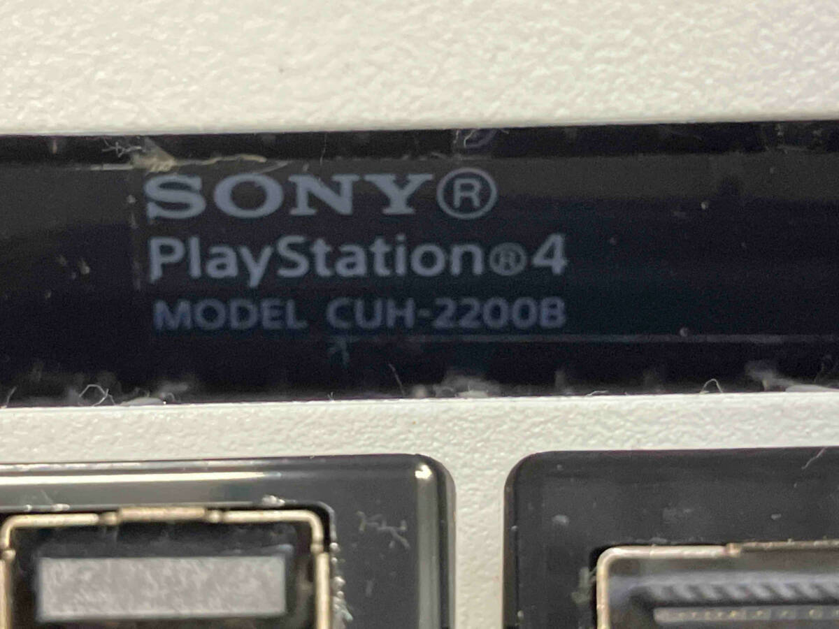 ジャンク 動作未確認 本体のみ PlayStation4 グレイシャー・ホワイト 1TB(CUH2200BB02) ※初期化済みの画像4