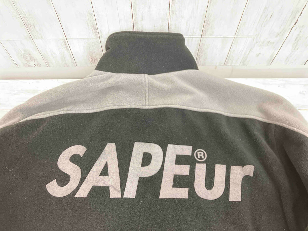 SAPEur プルオーバーフリースジャケット フリース_画像9