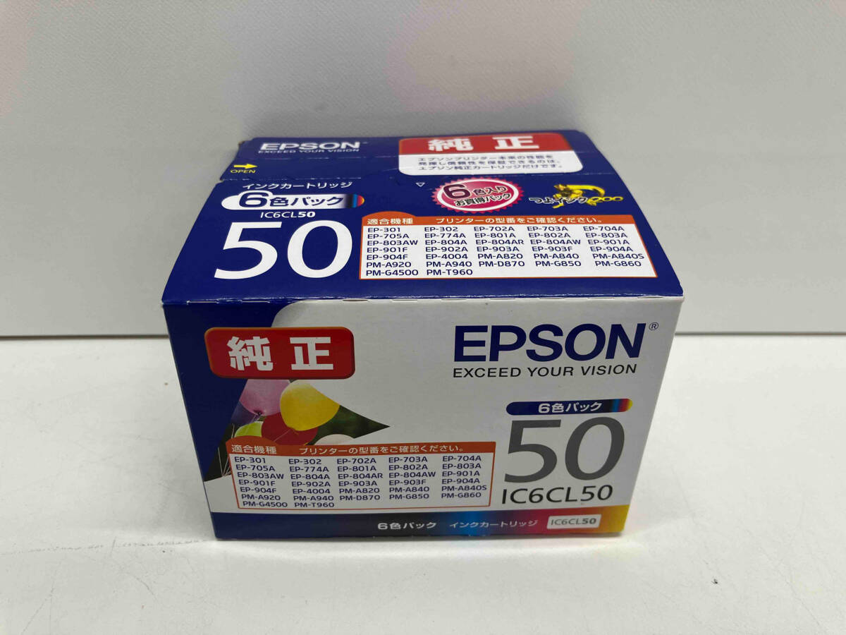 未開封品 EPSON エプソン インクカートリッジ IC6CL50の画像1