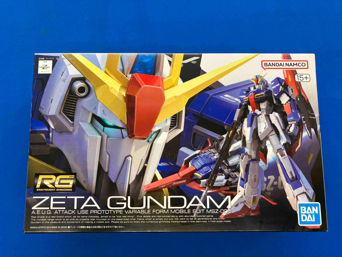 プラモデル (再販)バンダイ 1/144 MSZ-006 ゼータガンダム RG プラモデル (再販)バンダイ 1/144 MSZ-006 ゼータガンダム RG