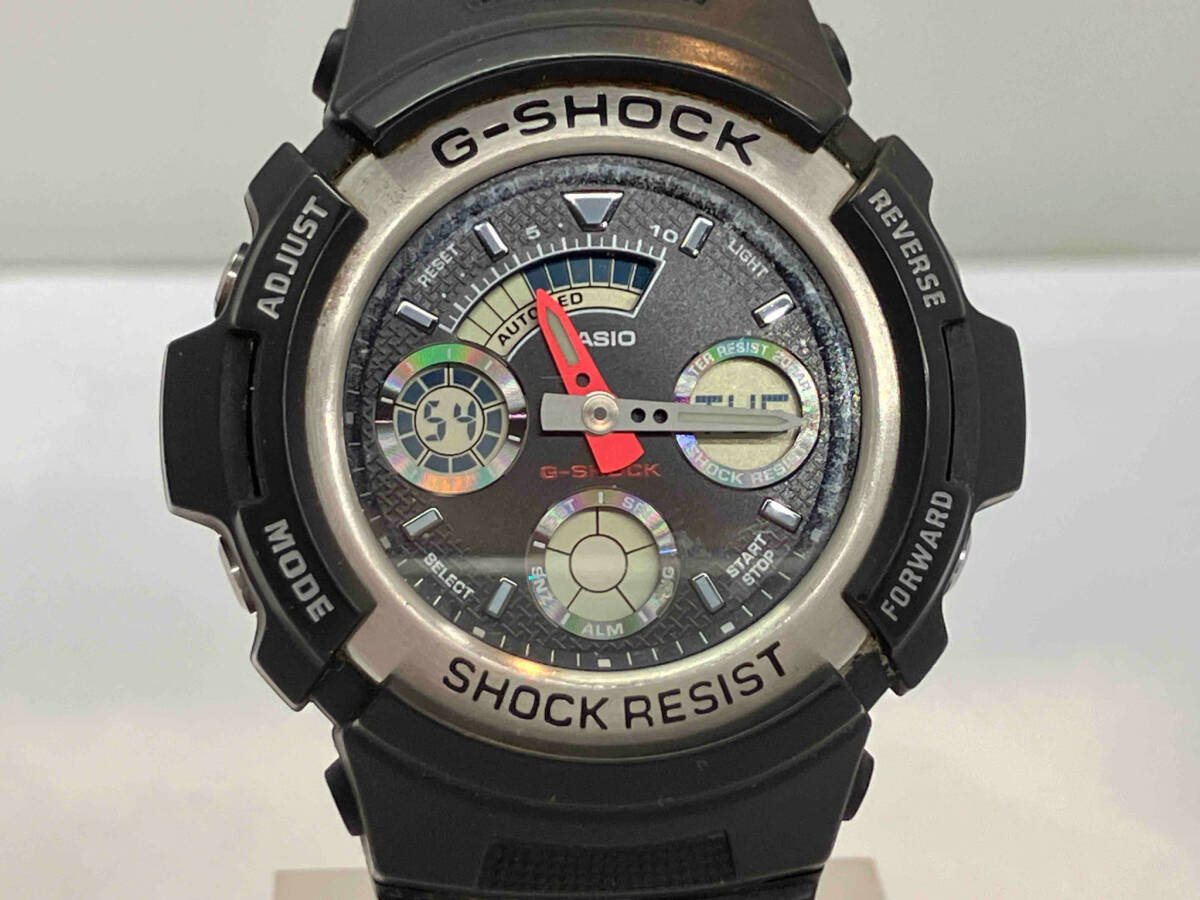 ジャンク 【1円スタート】CASIO カシオ G-SHOCK AW-590 クォーツ 腕時計(ゆ23-04-05)の画像1