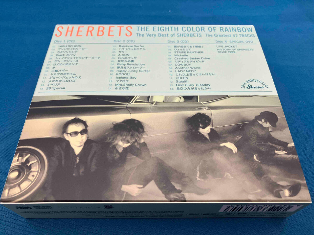 SHERBETS CD The Very Best of SHERBETS「8色目の虹」(初回生産限定盤)(DVD付)の画像2