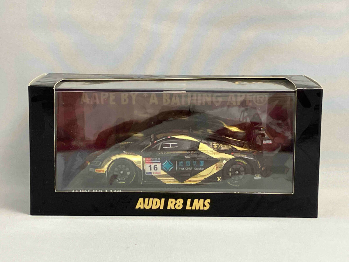 ターマックワークス ミニチャンプス 1/43 アウディ R8 LMS AAPE by A Bathing Ape チャイナ GT Championship 2017 #16（23-03-15）の画像1