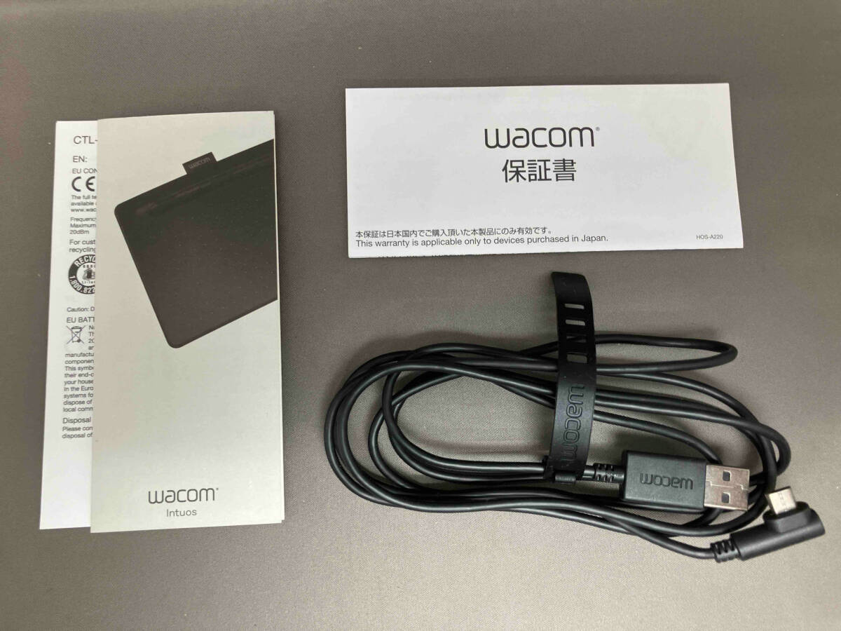 WACOM Intuos Small CTL-4100 ペンタブレット (23-07-10)_画像6