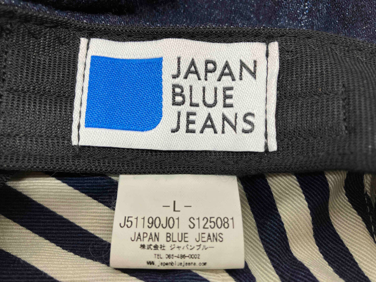 JAPAN BLUE JEANS J51190J01 ジャパン　ブルー　ジーンズ　デニム　ベレー帽　インディゴ　サイズL_画像5