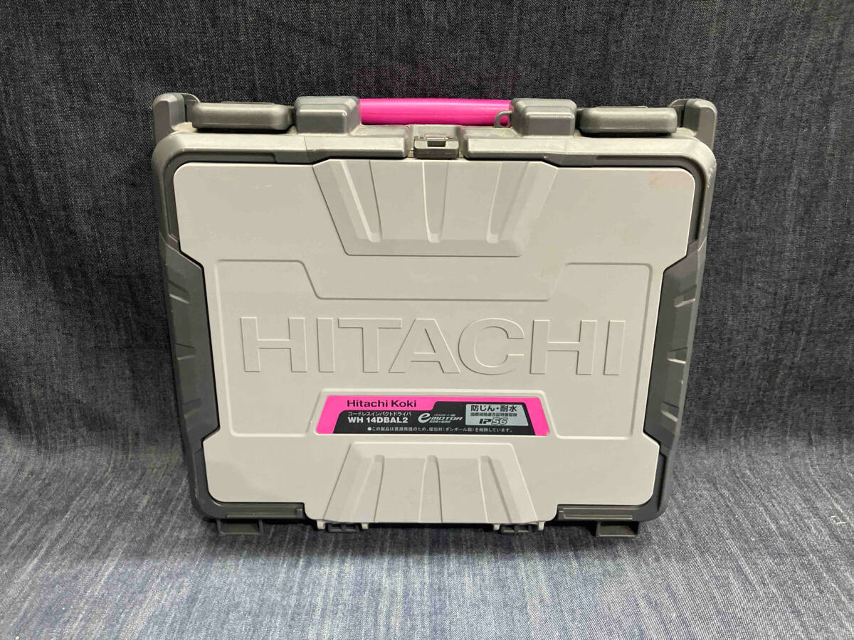 HITACHI WH14DBAL2(NN) 14.4V コードレスインパクトドライバー (パワフルレッド) 締付け・穴あけ工具 (24-10-03)の画像8