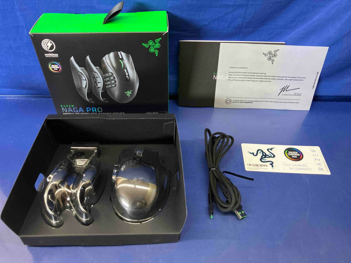 鴨209 RAZER 4点セット NAGA PRO/TARTARUS V2/MOUSE BUNGEE V3/MOUSE DOCK CHROMAの画像6