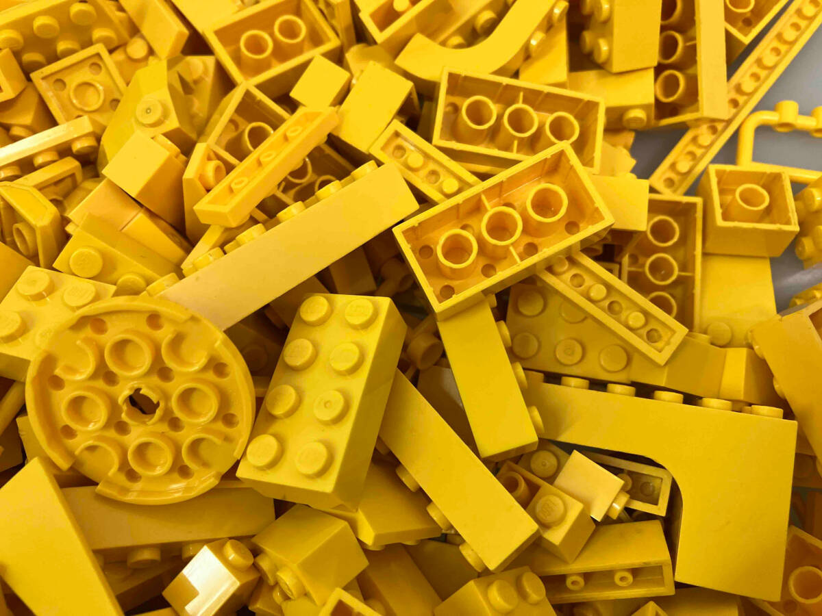 LEGO 色分けブロック バラ 【黄色/イエロー】3Kg以上 大量 まとめ売り パーツ プレート 基本ブロック 特殊ブロック 部品取りの画像10