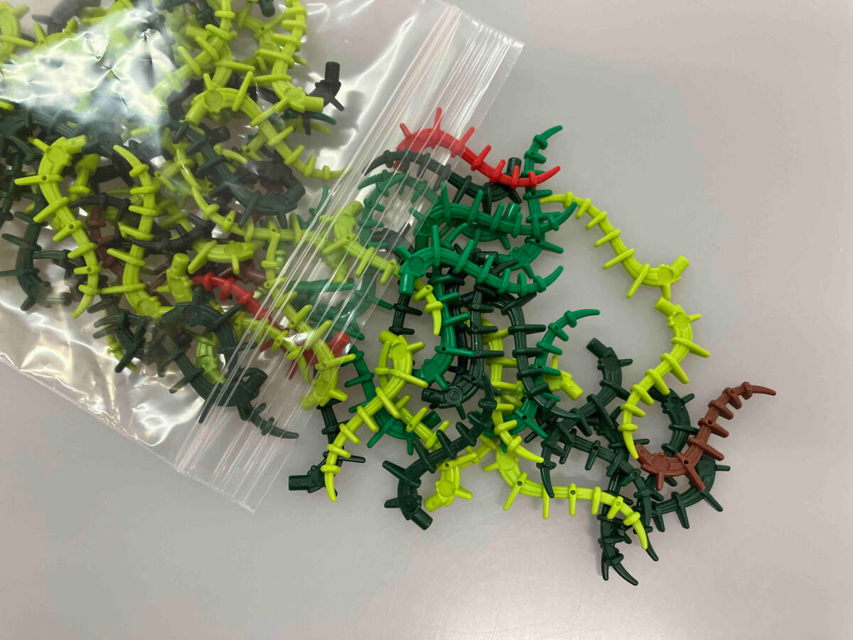 LEGOレゴ 植物パーツ 100g ソードリーブス 海草 竹 葉っぱ 緑色の画像4