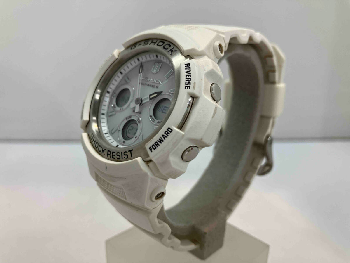 【1円スタート】CASIO カシオ G-SHOCK AWG-M100SMW ソーラー 腕時計(ゆ24-04-11)の画像2