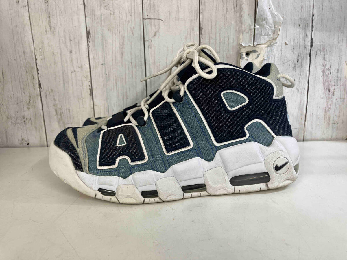 NIKE ナイキ AIR MORE UPTEMPO 96QS エアモアアップテンポ96クイックストライク CJ6125-100 スニーカー デニム ブルー系 26.5cm 店舗受取可_画像2