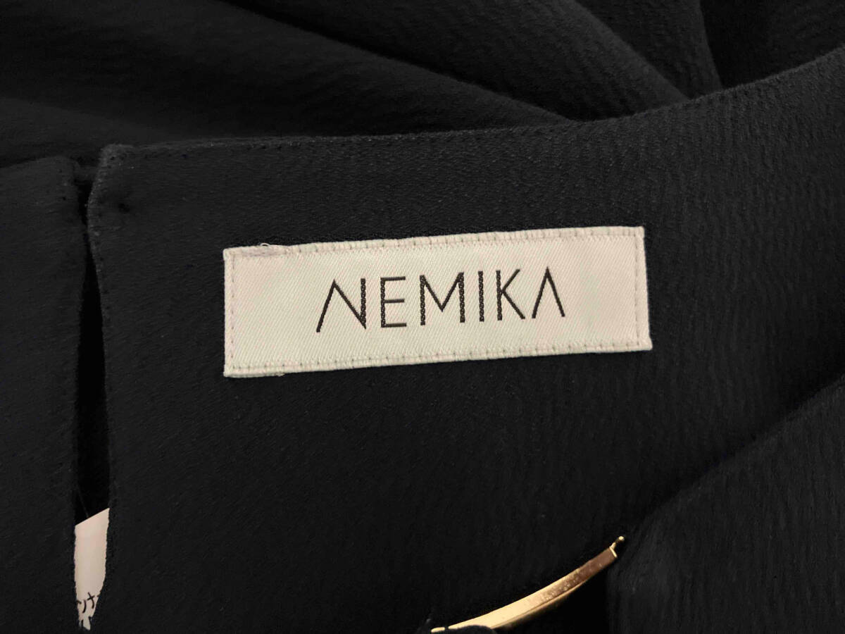 NEMIKA ネミカ by Leilian バイ レリアン セットアップ ブラウス パンツ アセテート 長袖ワンピースの画像6
